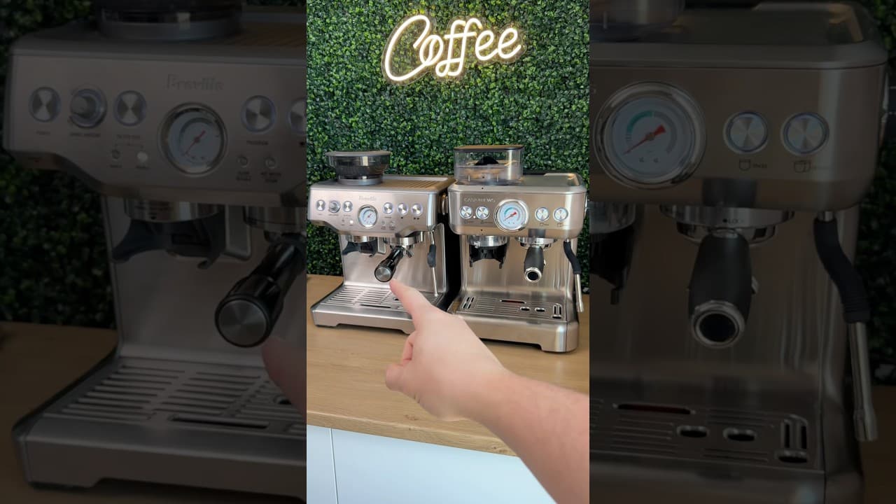 Breville Barista Express vs. Casabru Duke: Which Espresso Machine Should You Buy?